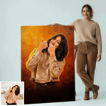 Wrapped Canvas Portrait