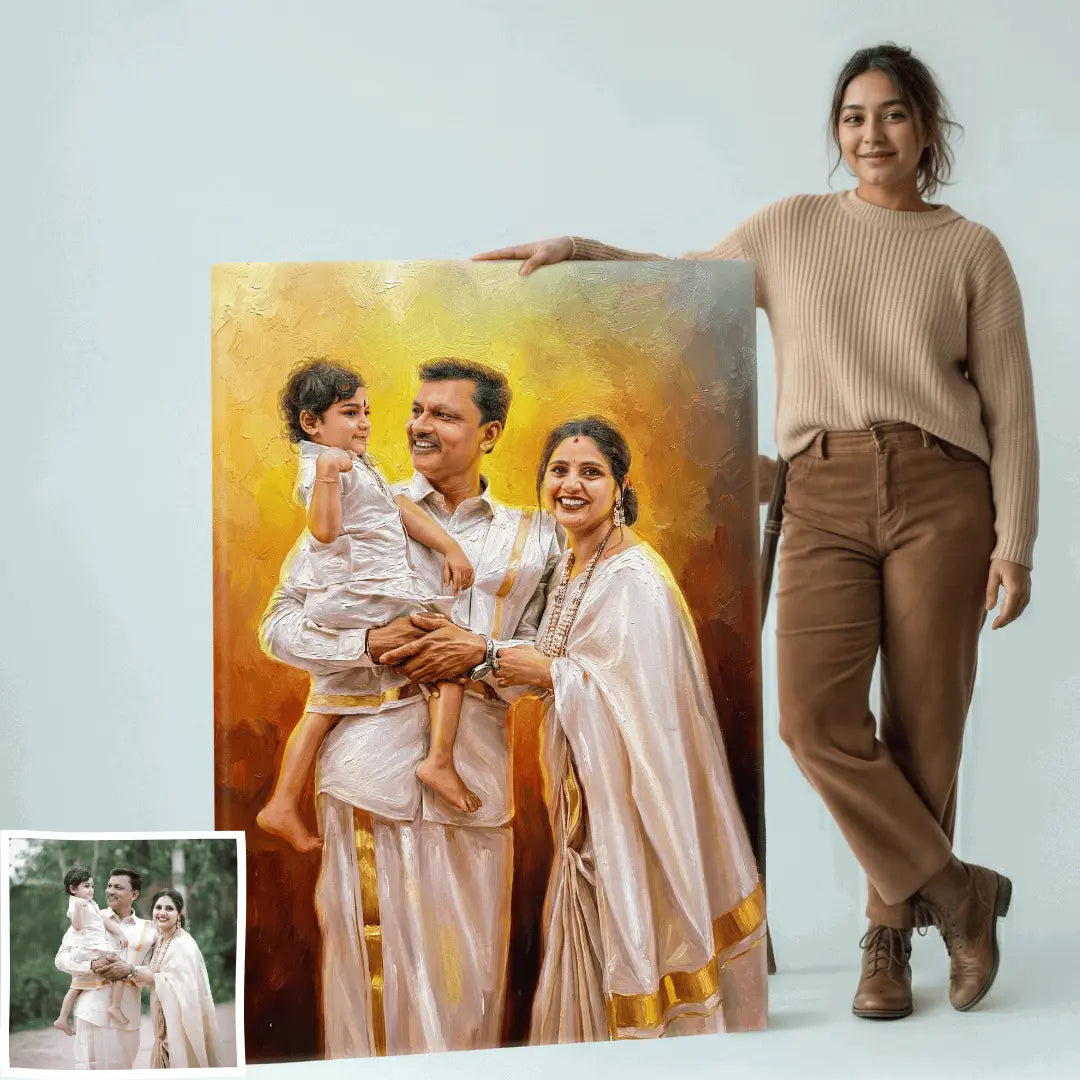Wrapped Canvas Portrait