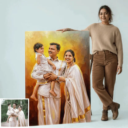 Wrapped Canvas Portrait