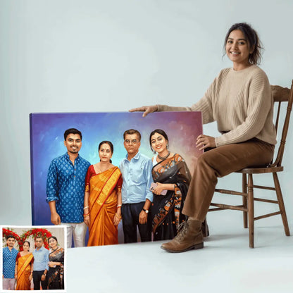 Wrapped Canvas Portrait
