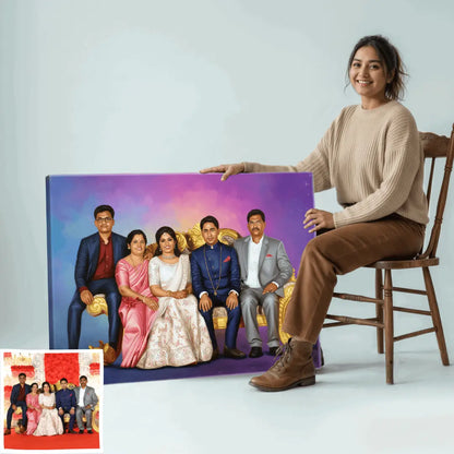 Wrapped Canvas Portrait