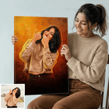 Wrapped Canvas Portrait