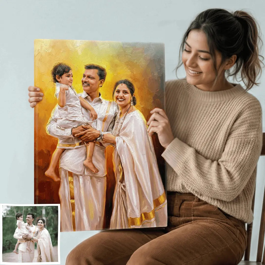 Wrapped Canvas Portrait