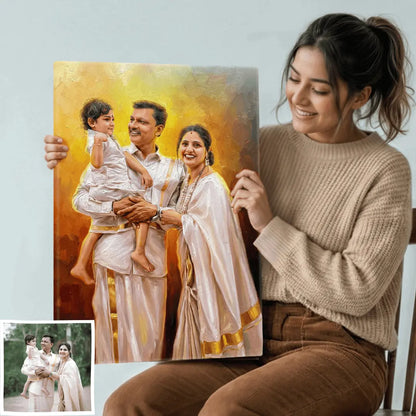 Wrapped Canvas Portrait
