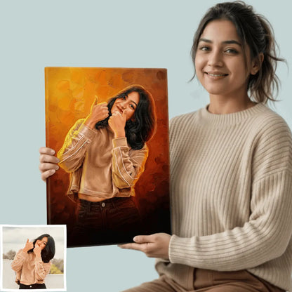 Wrapped Canvas Portrait