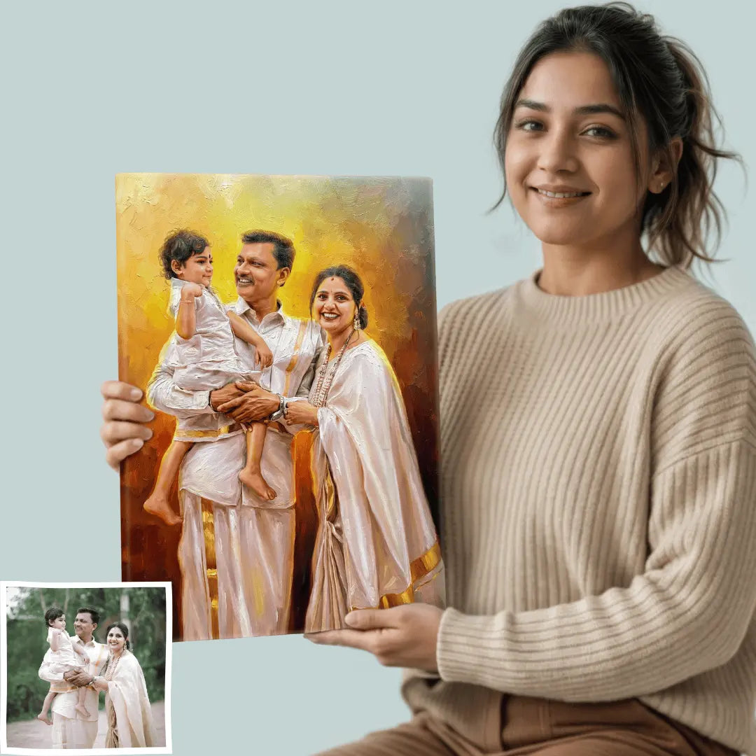 Wrapped Canvas Portrait