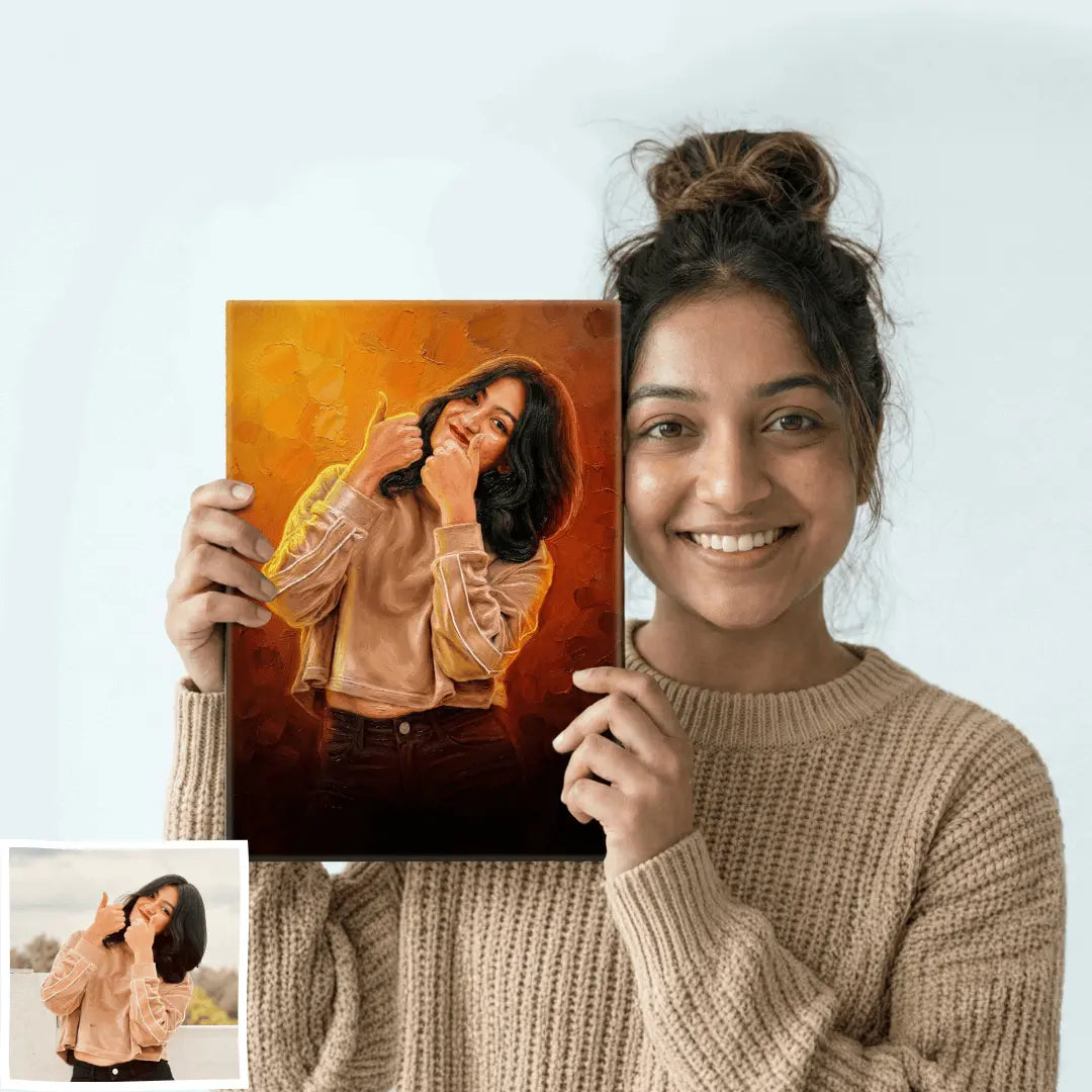 Wrapped Canvas Portrait