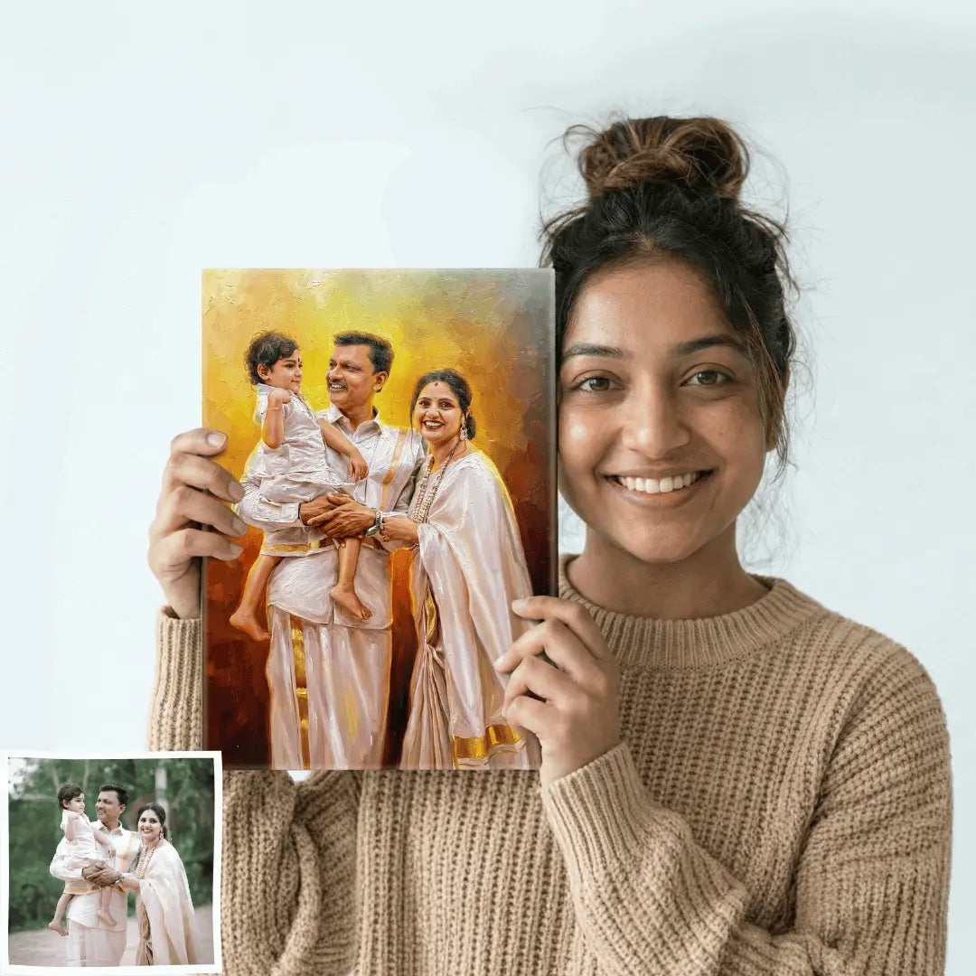 Wrapped Canvas Portrait