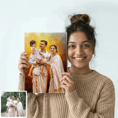 Wrapped Canvas Portrait
